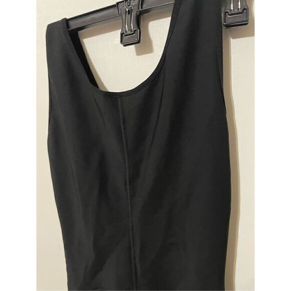 NWOT Unbranded Women’s XL Black Shapewear Bodysuit One Piece Shorts - Picture 8 of 8